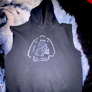 LIL TUFFY CUT OFF HOODIE